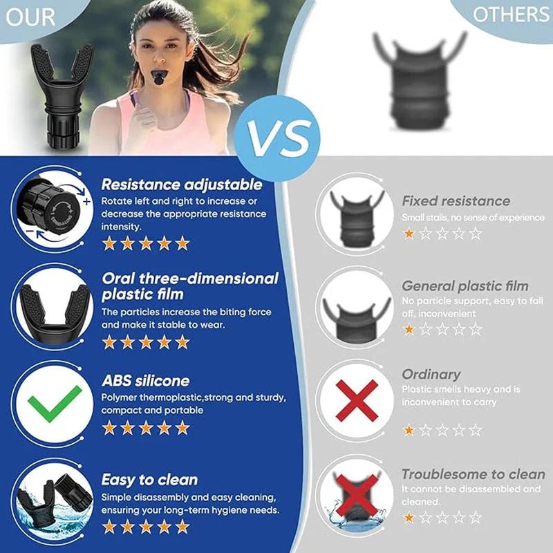 Breathing Trainer Respirator - AthryxGear - Fitness Accessories