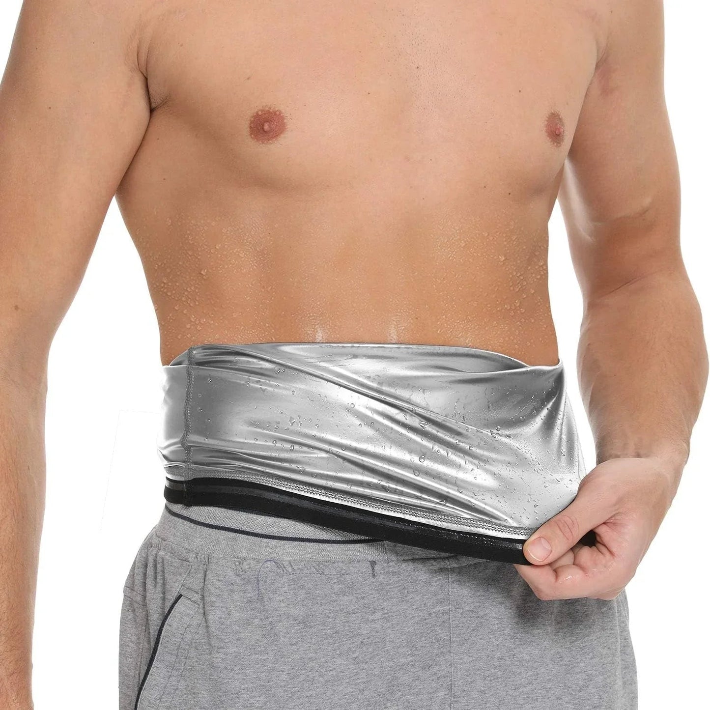 Sauna Waist Trimmer Belt for Men - AthryxGear - Fitness Accessories