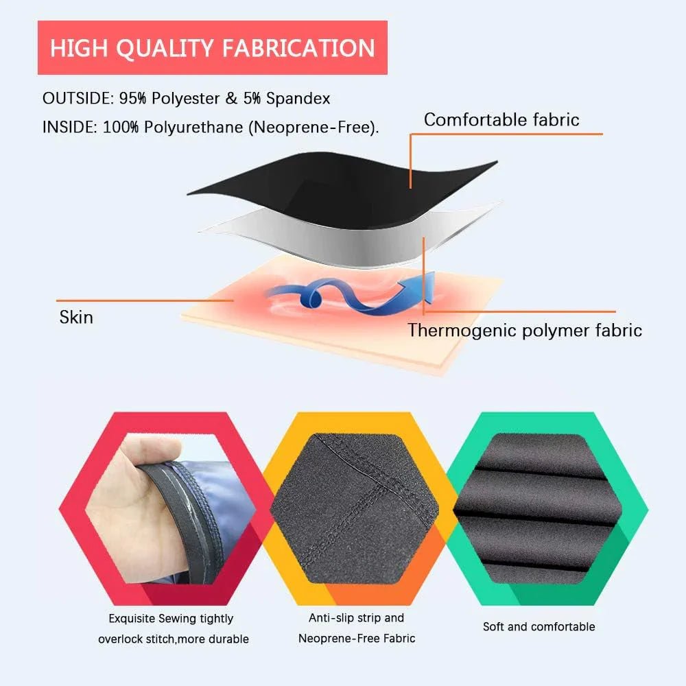 Sauna Waist Trimmer Belt for Men - AthryxGear - Fitness Accessories