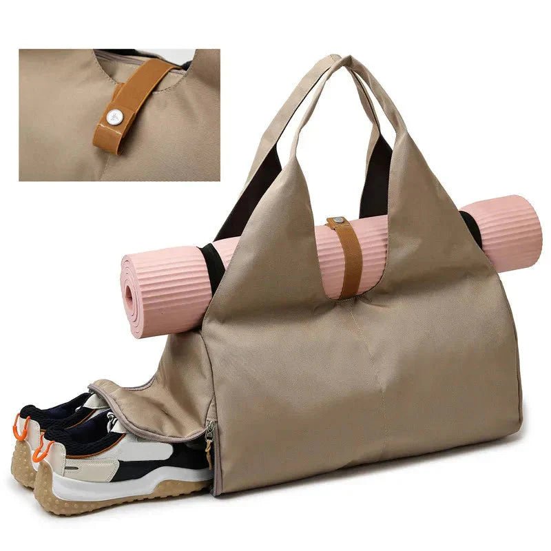 Women'S Multi - Purpose Sports Bag - Waterproof with Shoe Pocket for Yoga, Gym, and Travel - AthryxGear - Sports Bags
